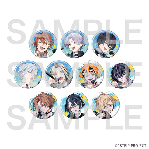 『18TRIP』ホログラム缶バッジ(57mm)『18TRIP』01/BOX(全10種)(公式イラスト)